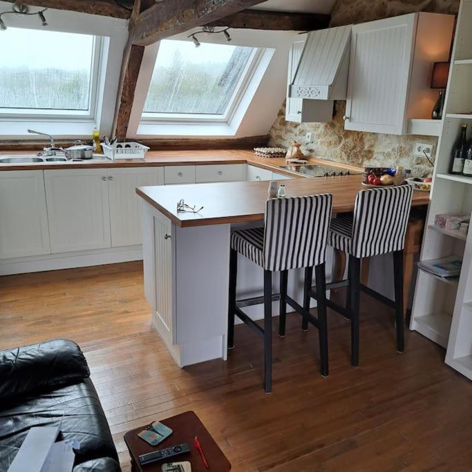 Centre Ville Loft Huelgoat Bagian luar foto